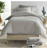 De Witte Lietaer Housse de couette Satin de Coton Olivia - Simple - 140 x 200/220 cm - Gris