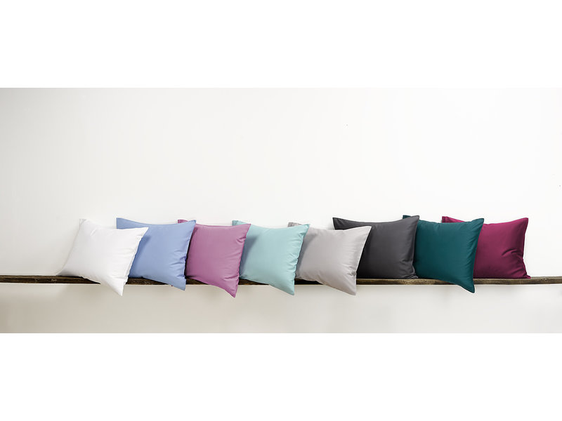 De Witte Lietaer Duvet cover Cotton Satin Olivia - Single - 140 x 200/220 cm - Pink