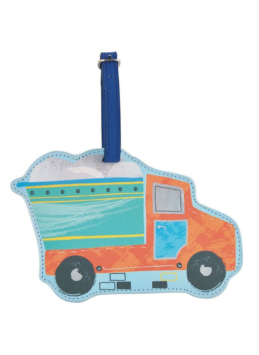 Floss & Rock Bagage Label Truck - 15.5 cm