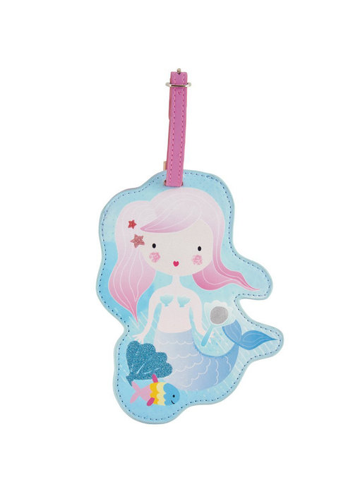 Floss & Rock Bagage Label Zeemeermin - 15 cm