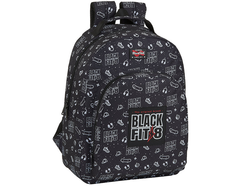 BlackFit8 Rucksack Galaxy - 42 x 32 x 15 cm - Schwarz