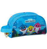 Baby Shark Beauty Case  - 26 x 16 x 9 cm - Blau