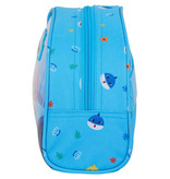 Baby Shark Beauty Case - 26 x 16 x 9 cm - Blue