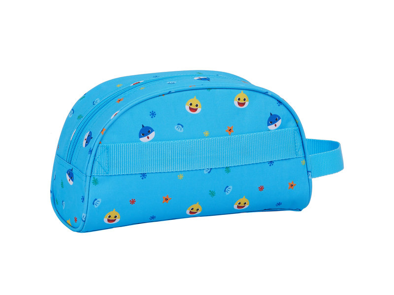 Baby Shark Beauty Case  - 26 x 16 x 9 cm - Blau