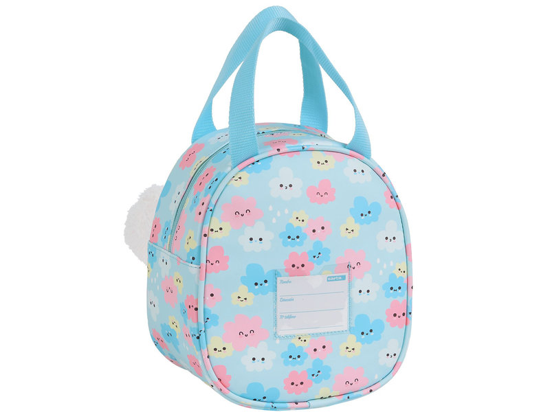 Safta Sac isotherme Clouds - 22 x 19 x 14 cm - Bleu