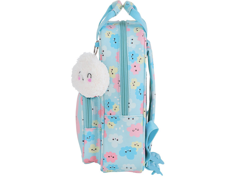 Safta Kleinkind Rucksack Wolken - 28 x 20 x 8 cm - Blau