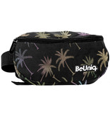 BeUniq Waist bag Palm tree - 24 x 13 x 9 cm - Black