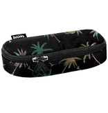 BeUniq Pencil case Palm tree - 23 x 10 x 5 cm - Black