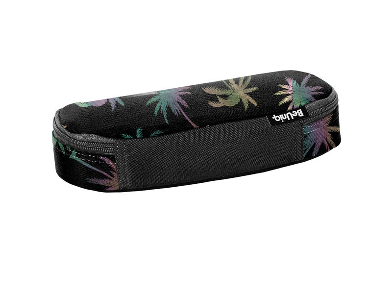 BeUniq Pencil case Palm tree - 23 x 10 x 5 cm - Black