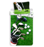 Sport Bettbezug Golf - Single - 140 x 200 cm - Grün