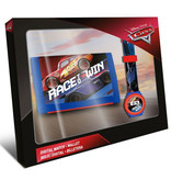 Disney Cars Set Montre Digitale + Portefeuille - Bleu