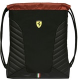 Ferrari Gymbag Nero - 42 x 33 cm - Zwart