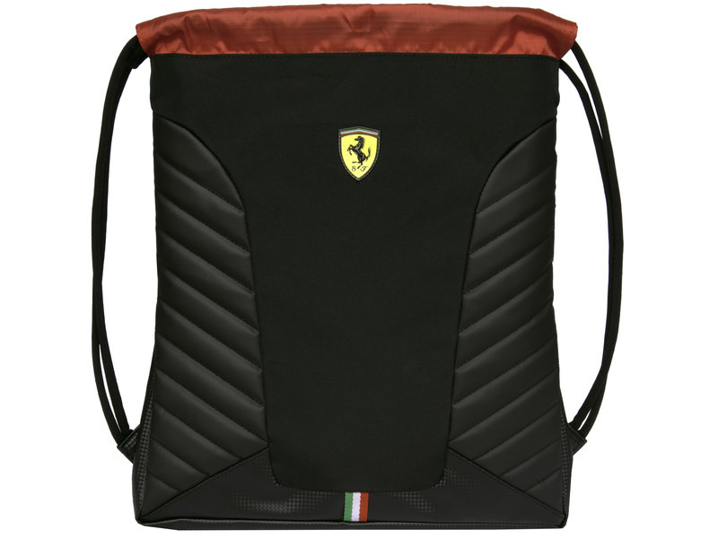 Ferrari Gymbag Nero - 42 x 33 cm - Noir