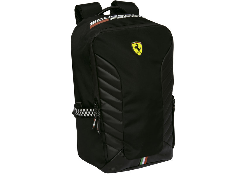 Ferrari Backpack Nero - 40 x 24 x 15 cm - Black