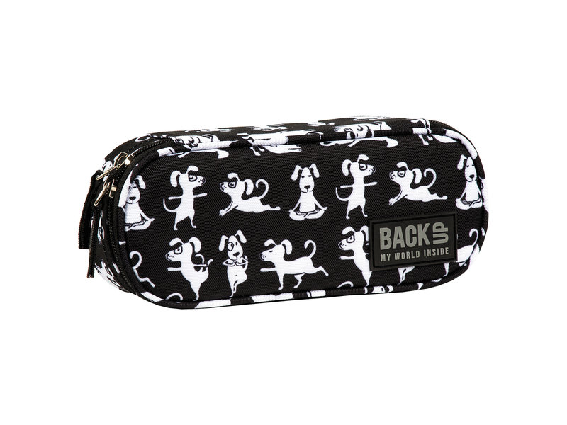 BackUP Pochette de yoga pour chiens - 20 x 13 x 5 cm - Noir