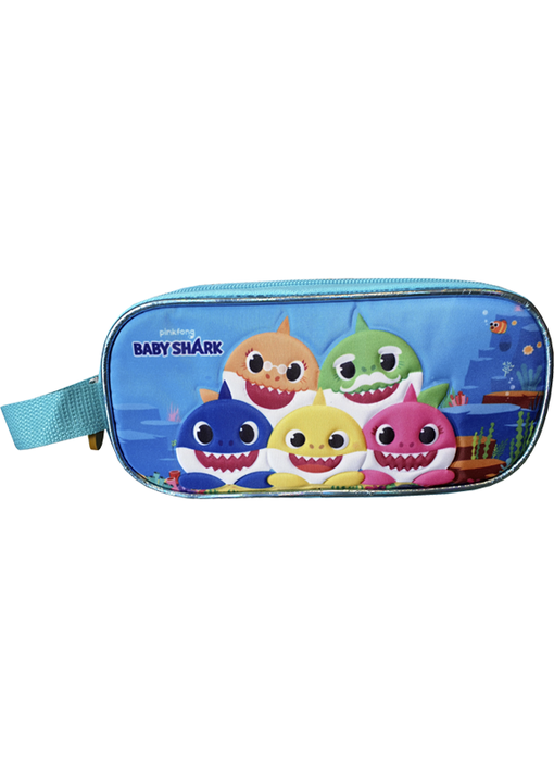 Baby Shark Famille Trousse - 23 cm