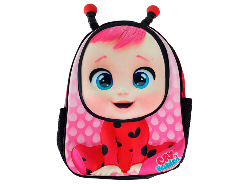 Cry Babies Kleinkinderrucksack 3D Eva Lady - 30 x 24 x 11 cm - Pink