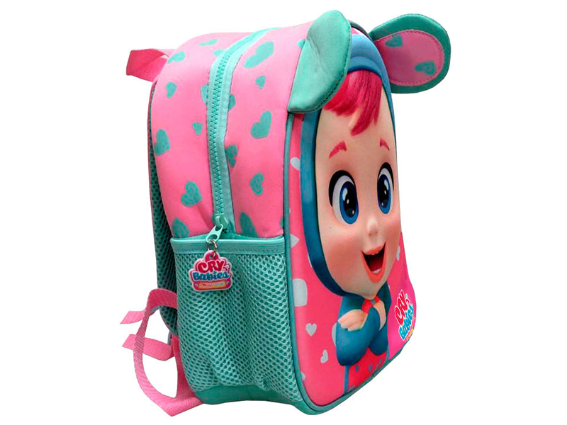 Cry Babies Kleinkinderrucksack 3D Eva Lala - 30 x 24 x 11 cm - Pink