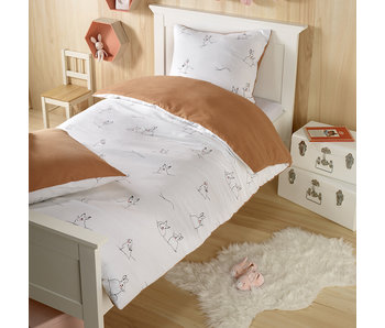 De Witte Lietaer Housse de couette Lapin 140 x 220 cm