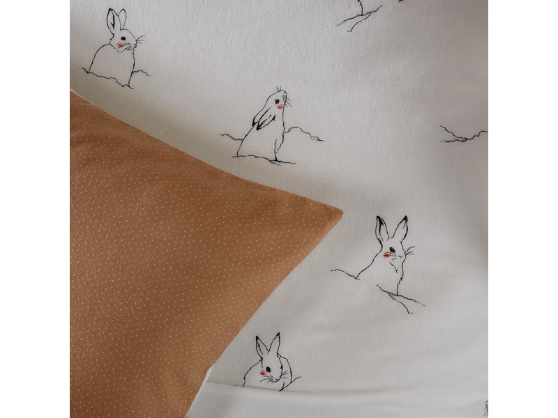 De Witte Lietaer Dekbedovertrek Rabbit Katoen - Eenpersoons - 140 x 220 cm - Multi