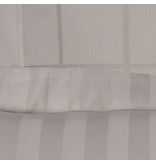 De Witte Lietaer Housse de couette Satin de Coton Zygo - Simple - 140 x 220 cm - Taupe
