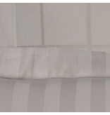 De Witte Lietaer Housse de couette Satin de Coton Zygo - Simple - 140 x 220 cm - Taupe