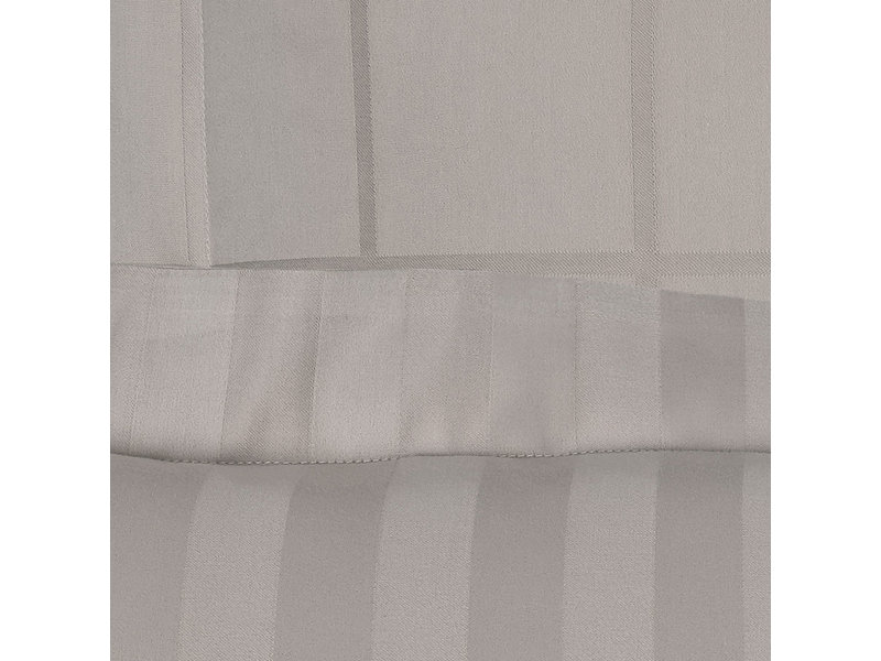 De Witte Lietaer Duvet cover Cotton Satin Zygo - Single - 140 x 220 cm - Taupe