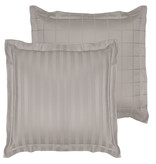 De Witte Lietaer Housse de couette Satin de Coton Zygo - Double - 200 x 220 cm - Taupe