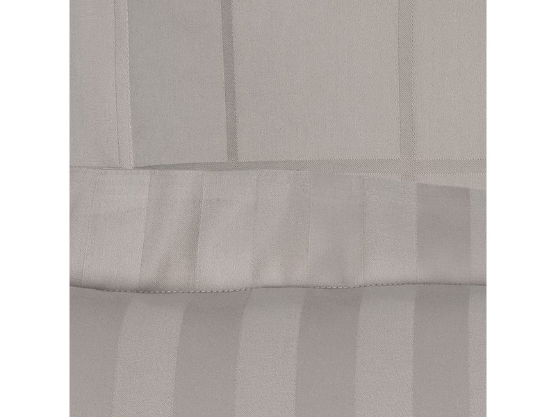 De Witte Lietaer Dekbedovertrek Katoen Satijn Zygo - Tweepersoons - 200 x 220 cm - Taupe
