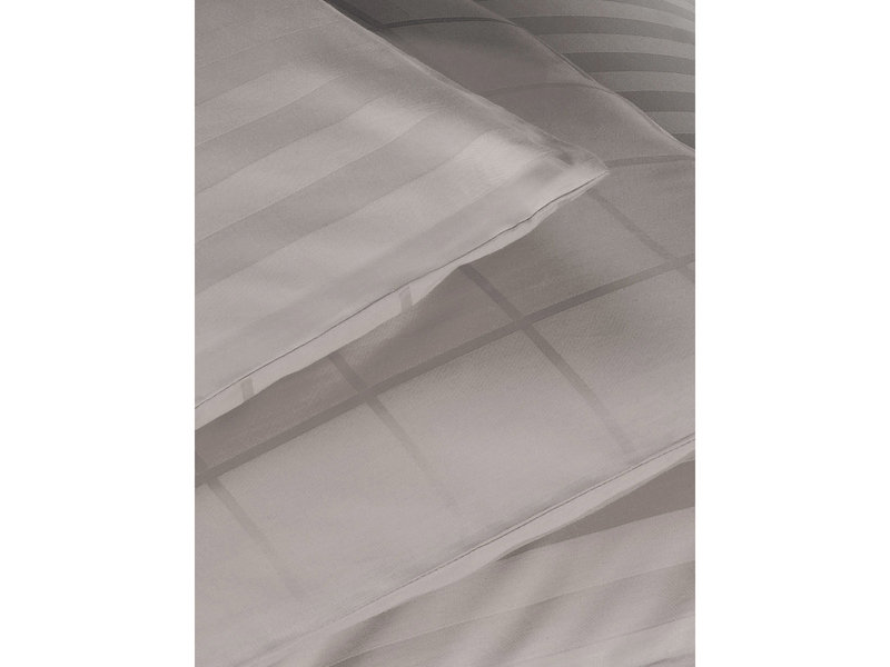 De Witte Lietaer Housse de couette Coton Satin Zygo - Taille de l'hôtel - 260 x 240  cm - Taupe