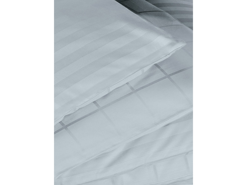 De Witte Lietaer Bettbezug Baumwollsatin Zygo - Single - 140 x 220 cm - Blau