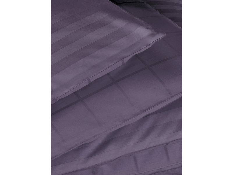 De Witte Lietaer Duvet cover Cotton Satin Zygo - Single - 140 x 220 cm - Purple