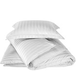 De Witte Lietaer Bettbezug Baumwolle Satin Zygo - Single - 140 x 220 cm - Weiß