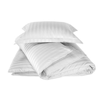 De Witte Lietaer Duvet cover Cotton Satin Zygo White 140 x 220 cm