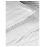 De Witte Lietaer Housse de couette Satin de Coton Zygo - Simple - 140 x 220 cm - Blanc