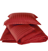 De Witte Lietaer Housse de couette Satin de Coton Zygo - Simple - 140 x 220 cm - Rouge