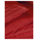 De Witte Lietaer Housse de couette Satin de Coton Zygo - Simple - 140 x 220 cm - Rouge