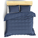 Duvet cover Cotton Satin Zygo Indigo 240 x 220 cm