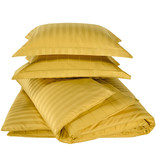 De Witte Lietaer Housse de couette Coton Satin Zygo - Lits Jumeaux - 240 x 220 cm - Jaune