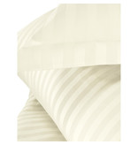 De Witte Lietaer Dekbedovertrek Katoen Satijn Zygo - Lits Jumeaux - 240 x 220 cm - Ivoor