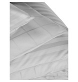 De Witte Lietaer Duvet cover Cotton Satin Zygo - Single - 140 x 220 cm - Silver