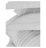 De Witte Lietaer Dekbedovertrek Katoen Satijn Zygo - Lits Jumeaux - 240 x 220 cm - Zilver