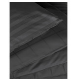 De Witte Lietaer Bettbezug Baumwolle Satin Zygo - Hotelgröße - 260 x 240 cm - Schwarz