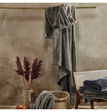 De Witte Lietaer Fleece plaid Steeple Gray - 150 x 200 cm - Gray