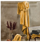 De Witte Lietaer Fleece plaid Golden Yellow - 150 x 200 cm - Yellow