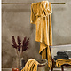Plaid polaire Jaune d'or 150 x 200 cm