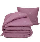 De Witte Lietaer Duvet cover Cotton Flannel Piper - Single - 140 x 200/220 cm - Pink