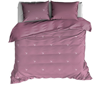 De Witte Lietaer Duvet cover Cotton Flannel Piper Lilac 240 x 220 cm