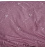De Witte Lietaer Bettbezug Cotton Flannel Piper - Hotelgröße - 260 x 240 cm - Pink