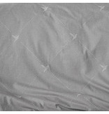 De Witte Lietaer Duvet cover Cotton Flannel Piper - Hotel size - 260 x 240 cm - Gray